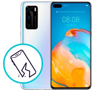 Замена дисплея на телефоне Huawei P40 в Москве